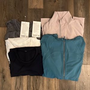 Lululemon - 2 define jackets, 4 swiftly tech long sleeve 2.0